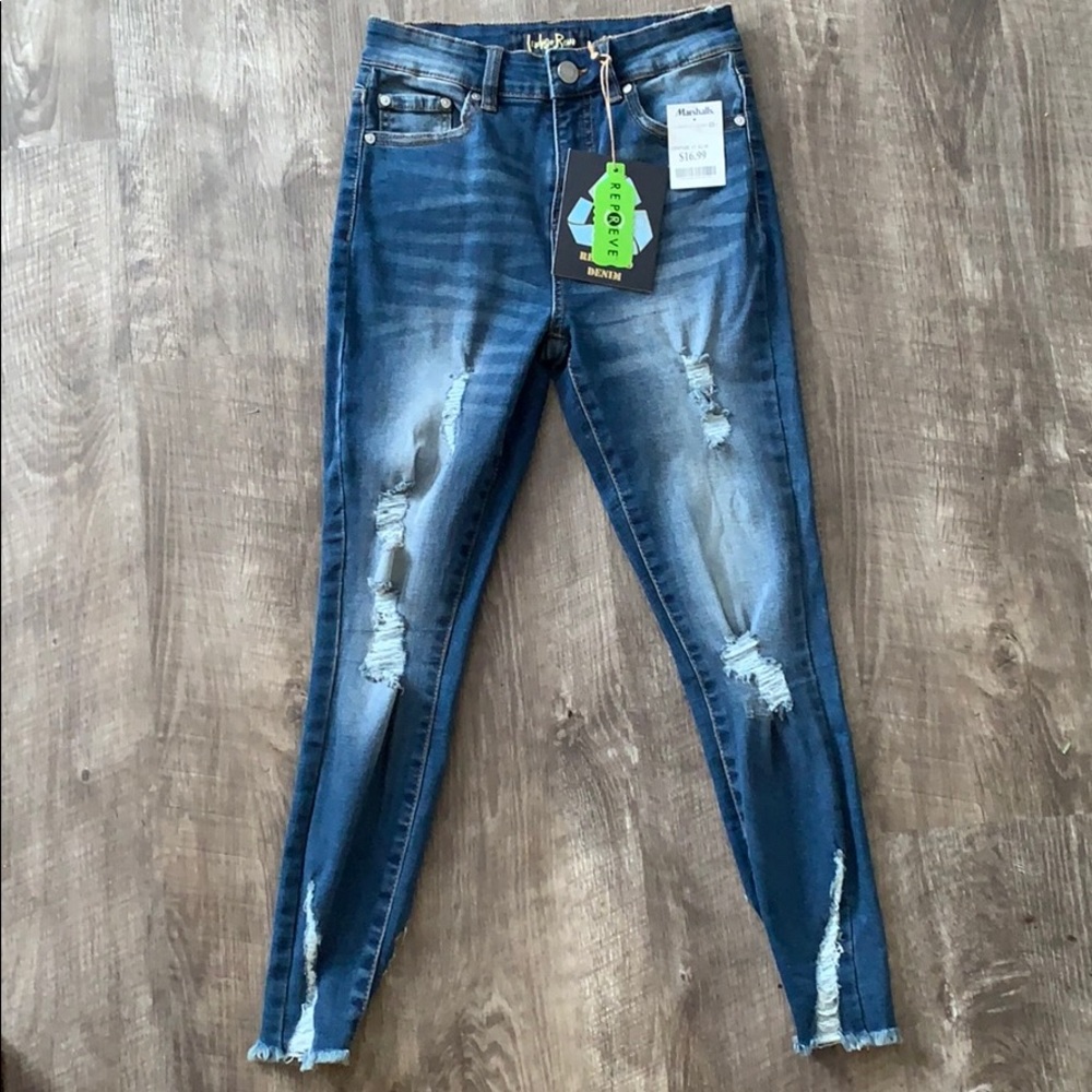 High rise jeans